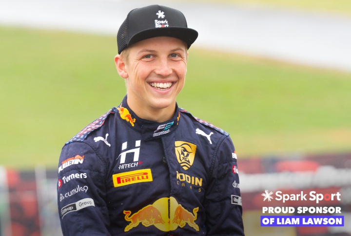Kiwi Formula Two ® superstar Liam Lawson backed by Spark Sport